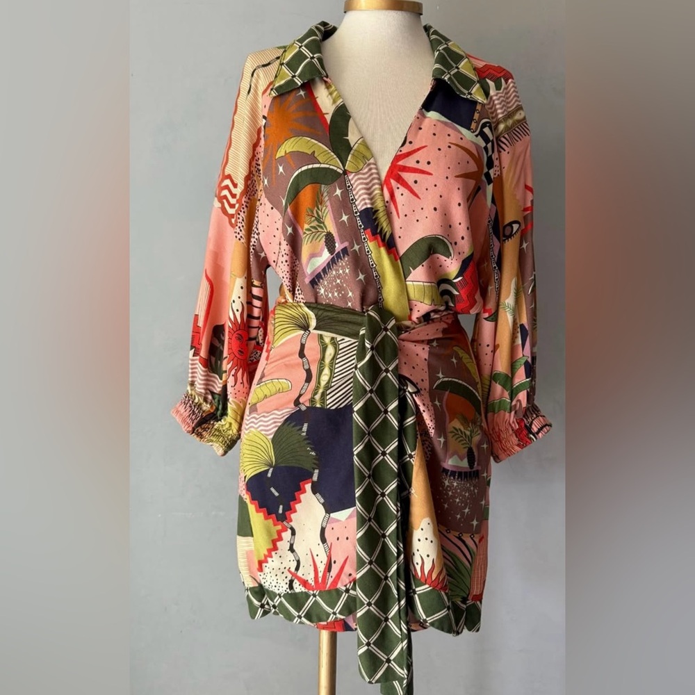 FARM Rio Colorful Patterned Dress - Picture 8 of 8